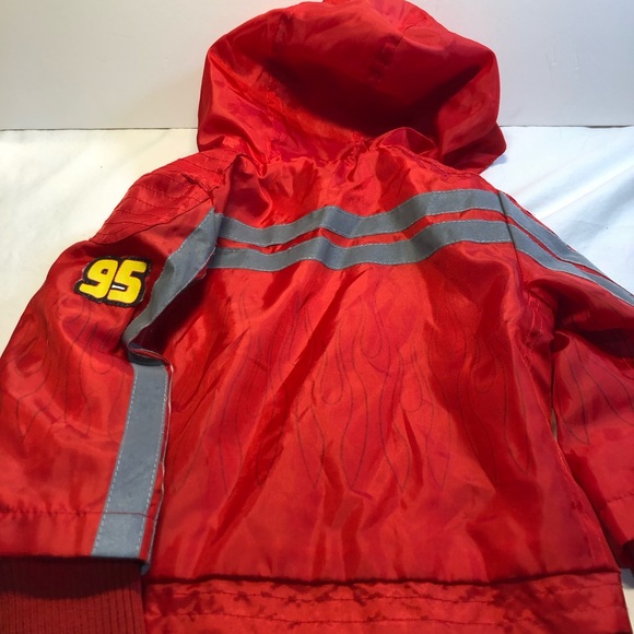 Disney Baby Lightening McQueen Jacket Windbreaker 12-18 mos - Picture 8 of 16
